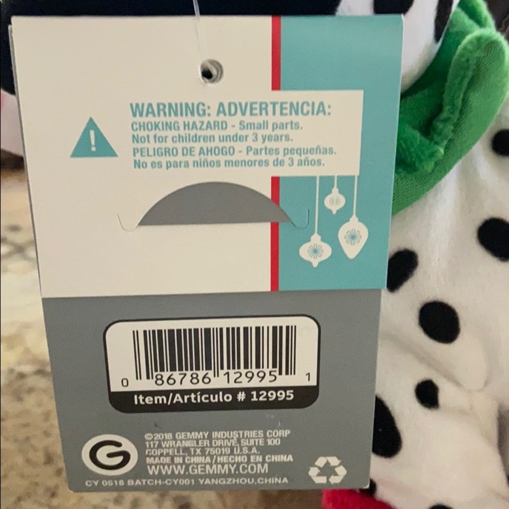NWT Christmas animated Dalmatian dances and sings! - Picture 6 of 7